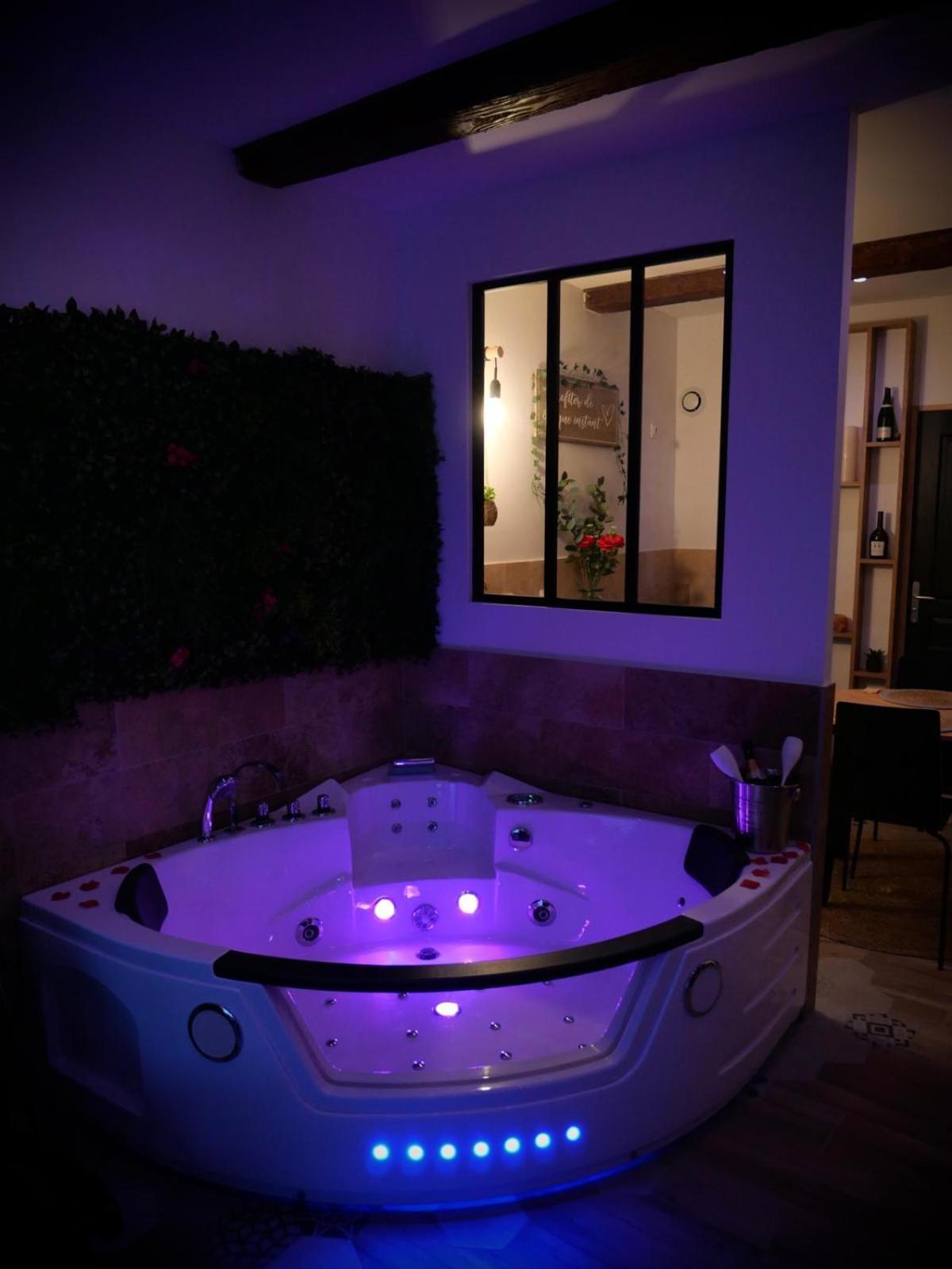 Maison Prestige Le Donjon Des Plaisirs Jacuzzi Montluel Buitenkant foto